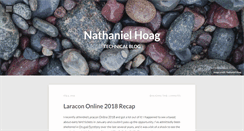Desktop Screenshot of nathanielhoag.com