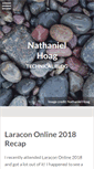 Mobile Screenshot of nathanielhoag.com